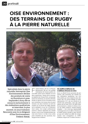 TP & Aménagements - 15 avril/mai 2014
