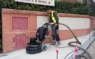 Traitement de béton - Bouchardage