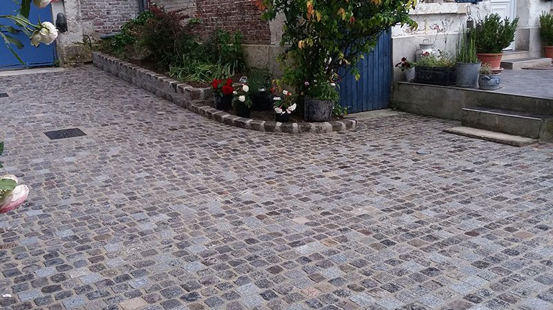 Pavés 8.10 granit parisien ancien