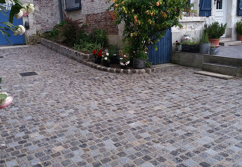 Pavés 8.10 granit parisien ancien