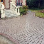 Pavés 14x20 granit Rose 2 couleurs