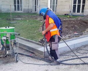 Traitement du béton - Sablage Traitement du béton - Sablage