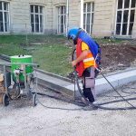 Traitement du béton - Sablage