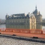 Chantilly Rue du Conétable, Aménagement complet en pavés de remploi , bordures , pavés sur voirie et sur trottoirs; Intégration d’un circuit de chauffage sous le pavage