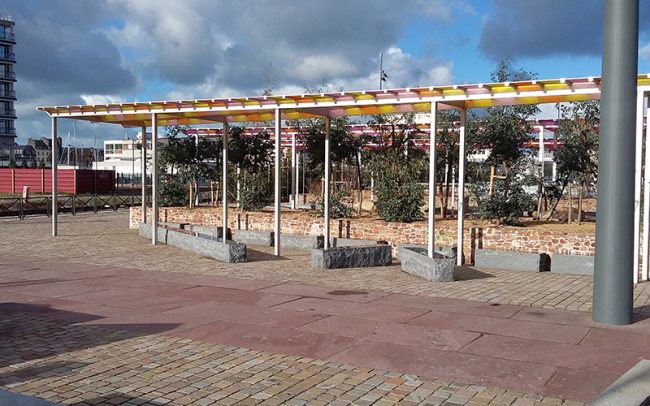 Cherbourg - Zac des Bassins - (50), Architecte Paysagiste Serge Renaudie
