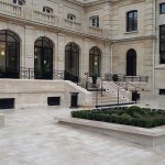 Maison de Champagne Moët & Chandon, Epernay, pose de pavés et dalles sur caves de stockage