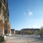 Cathédrale de Reims - fourniture des pavés du parvis