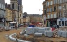 Sedan - Rues Carnot, Gambetta, Parvis de l’église St Charles (08)