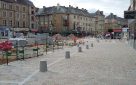 Sedan - Rues Carnot, Gambetta, Parvis de l’église St Charles (08)
