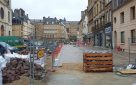 Sedan - Rues Carnot, Gambetta, Parvis de l’église St Charles (08)