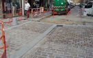 Sedan - Rues Carnot, Gambetta, Parvis de l’église St Charles (08)
