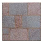 Dallage Flamed Porphyry